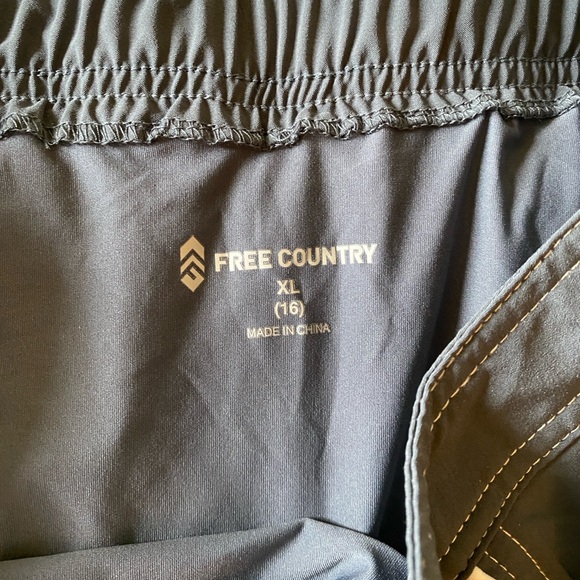 NWT Free Country Women’s Gray Swim Trunks XL - Picture 3 of 4